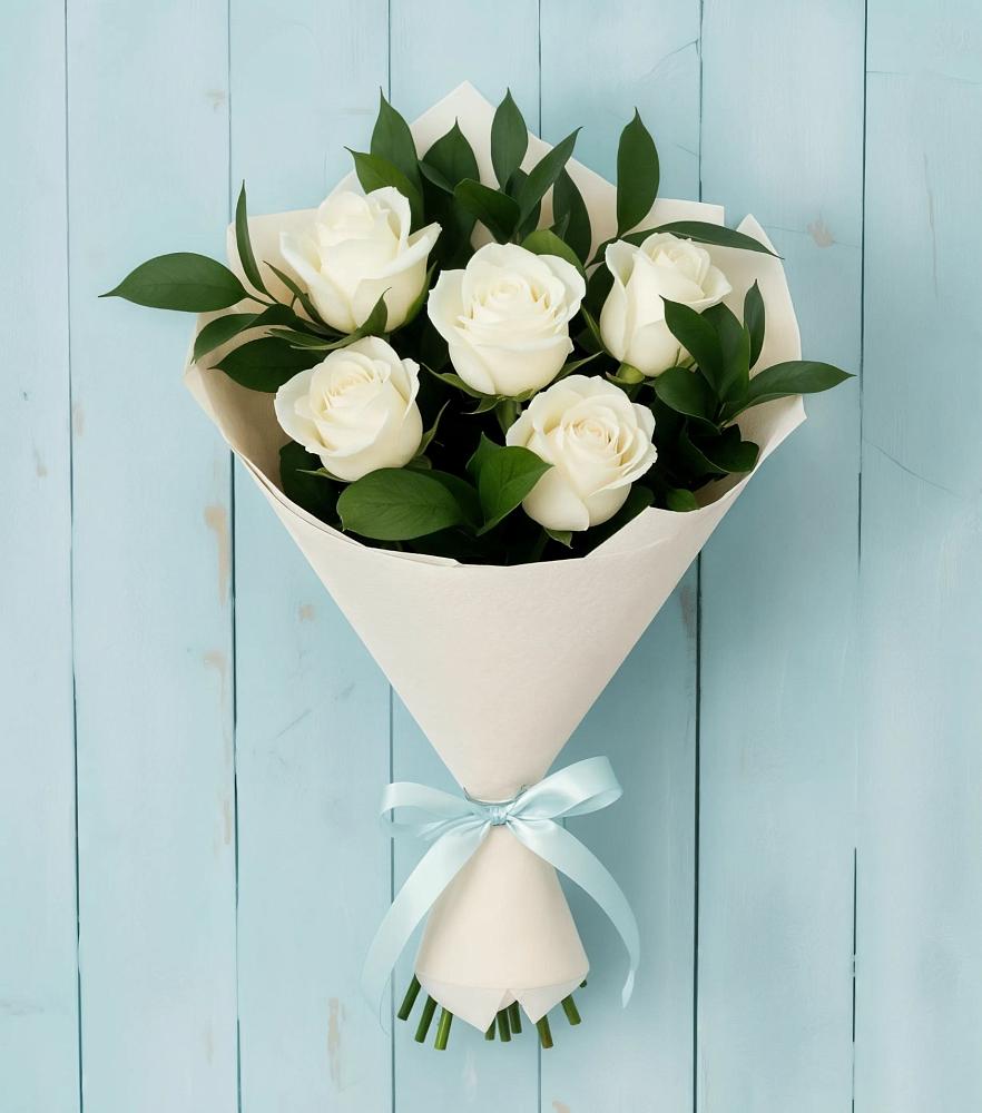 Букет цветов из: Розы в Бекешевской