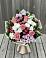 Букет цветов из: Альстромерии, Гвоздики, Розы и Хризантемы в Бекешевской