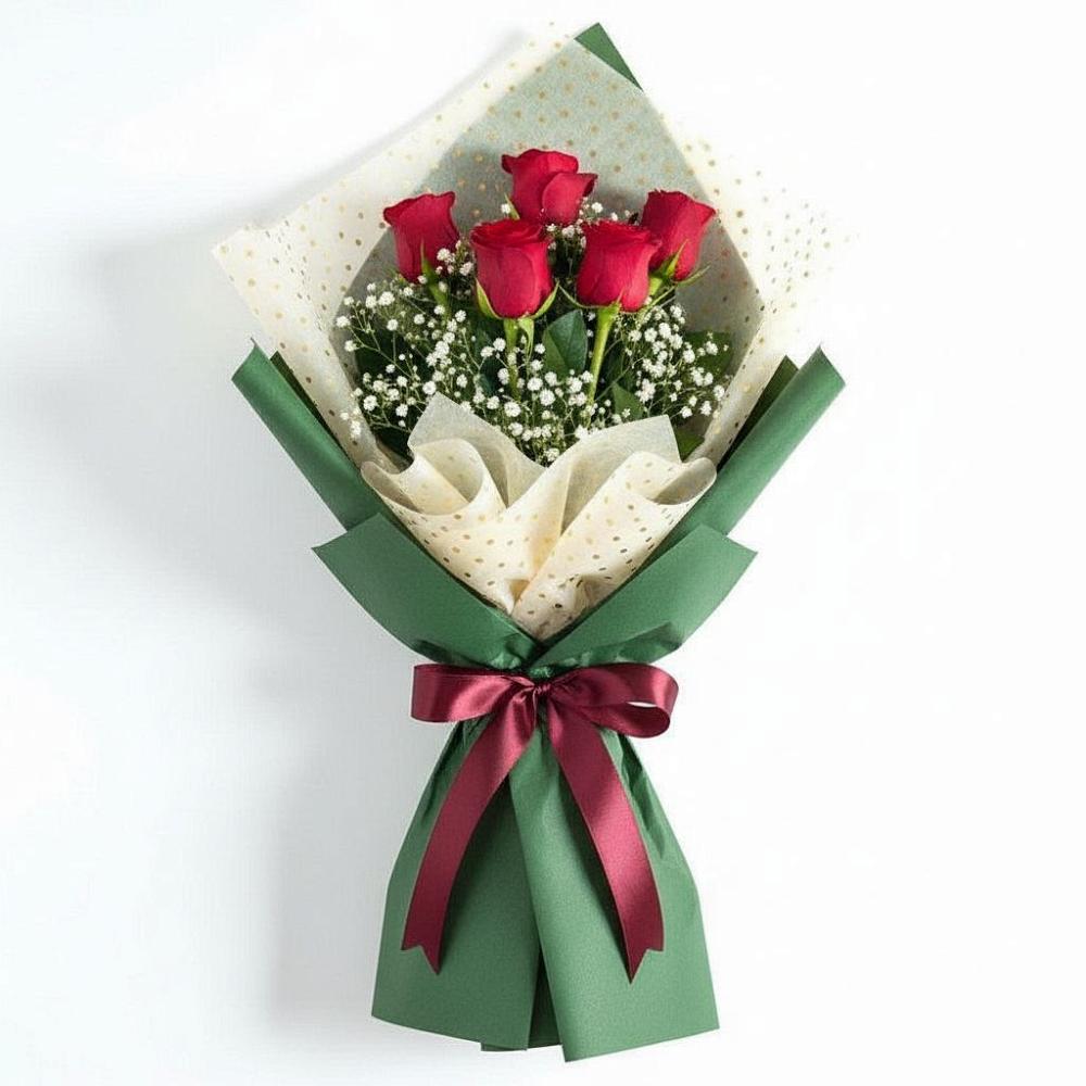 Букет цветов из: Розы в Бекешевской