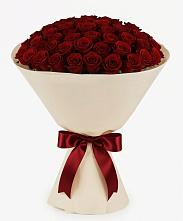 Букет 101 Бордовая роза Блэк Бакарра #REPLACE_PRED# Бекешевской