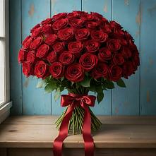 Букет Красные розы Блэк Меджик в Бекешевской