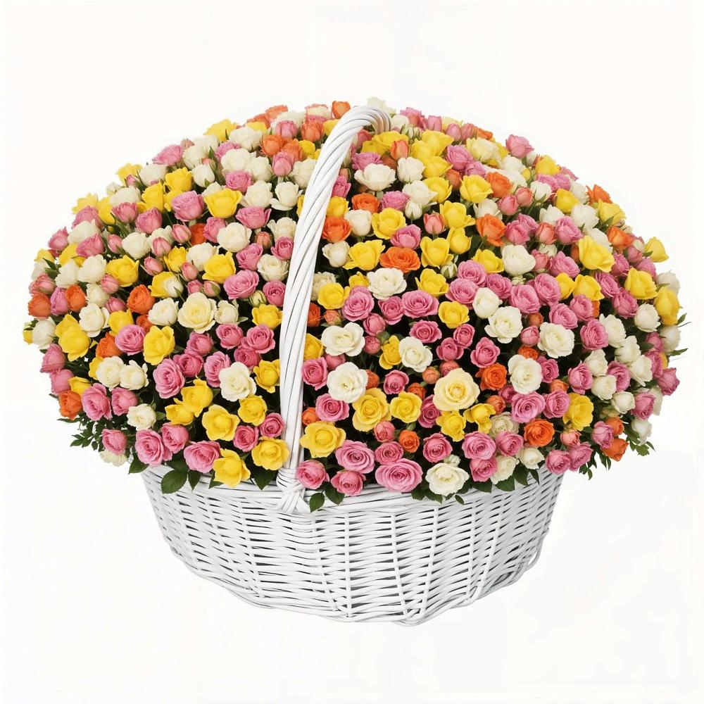 Премиум букет из: Розы в Бекешевской