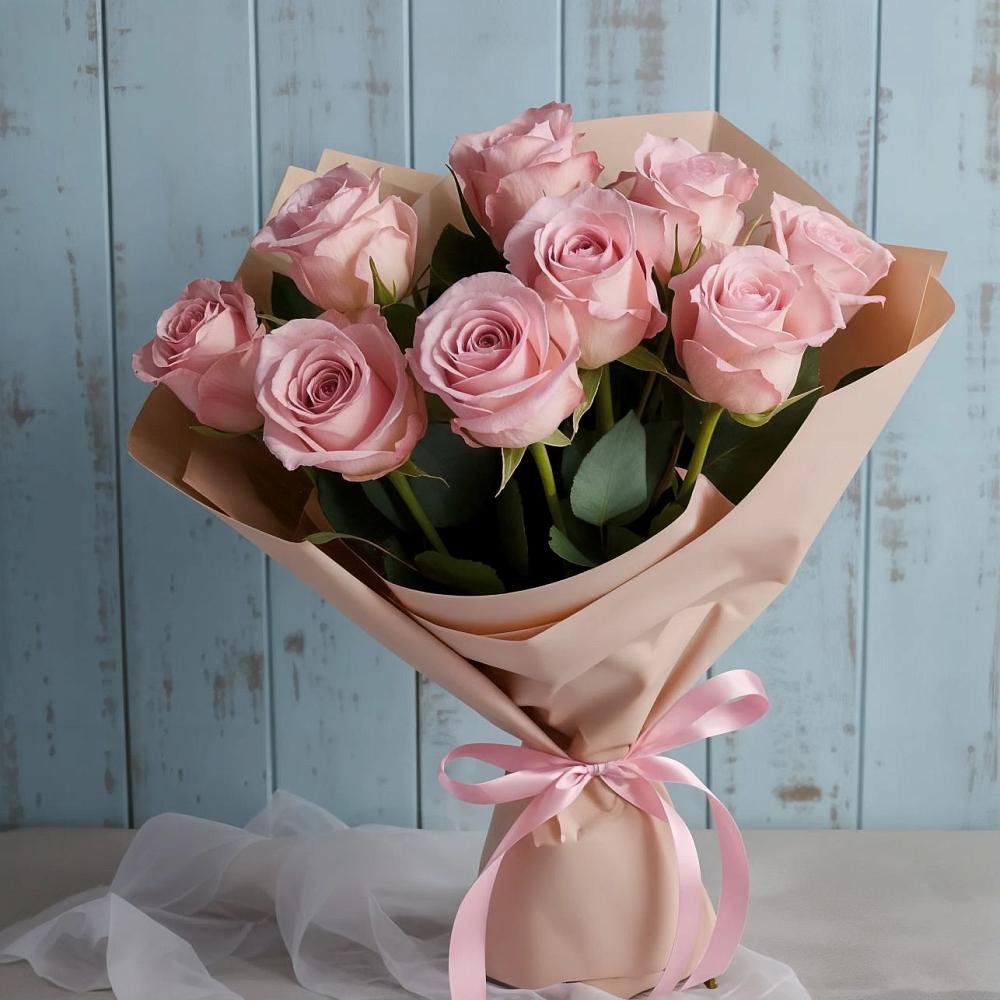 Букет цветов из: Розы в Бекешевской