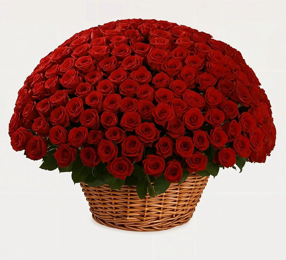 Премиум букет из: Розы в Бекешевской