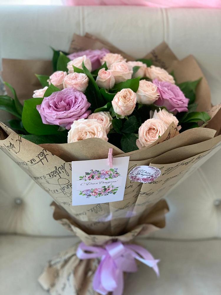 Букет цветов из: Розы в Бекешевской