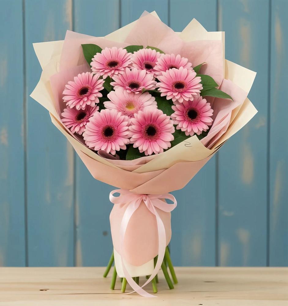 Букет цветов из: Герберы в Бекешевской