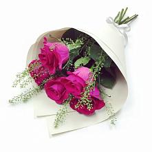 Букет цветов из:  Розы в Бекешевской