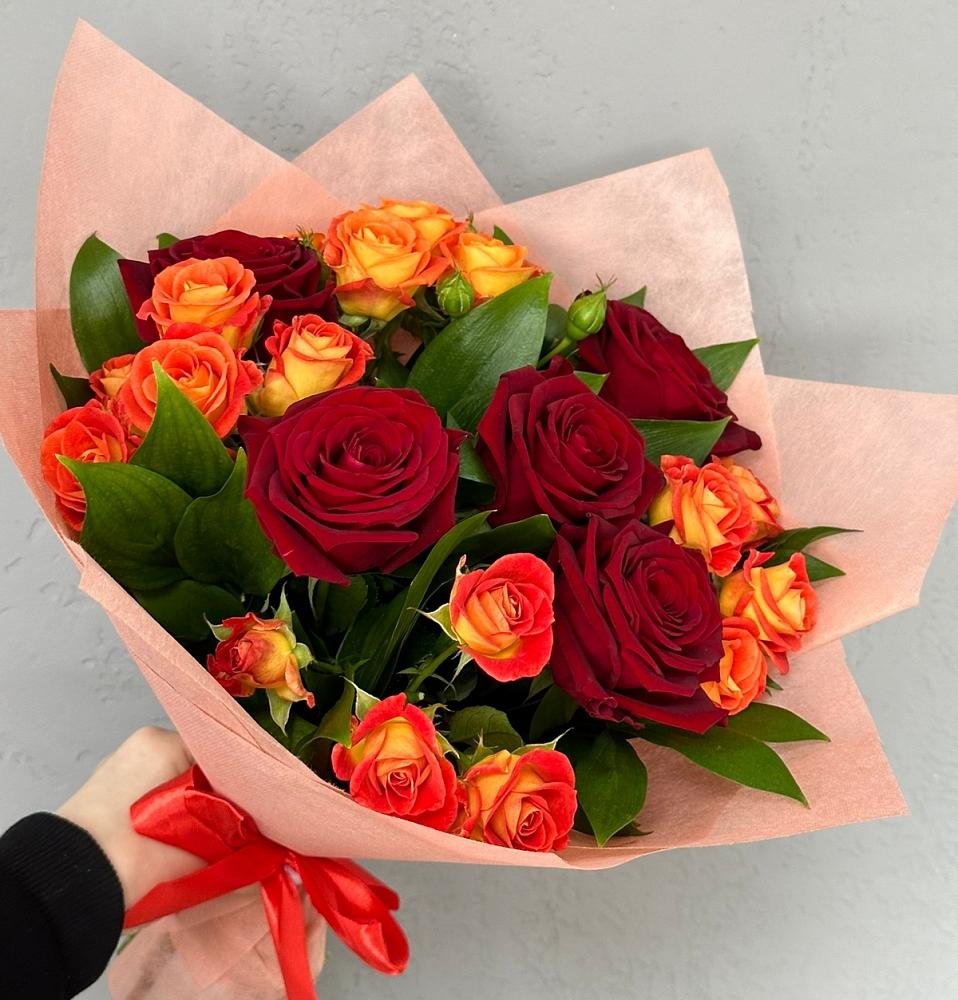 Букет Любовь и восторг в Бекешевской