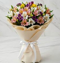 Букет цветов из:  Альстромерии #REPLACE_PRED# Бекешевской