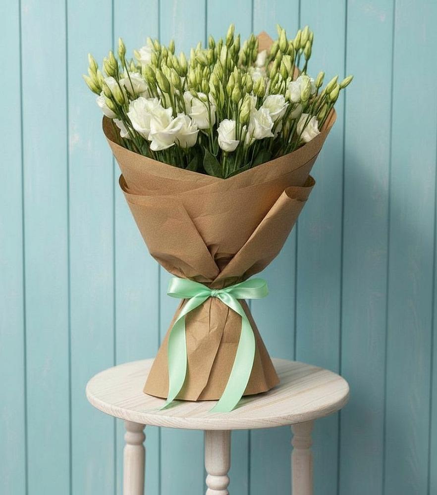 Букет цветов из: Лизиантусы в Бекешевской