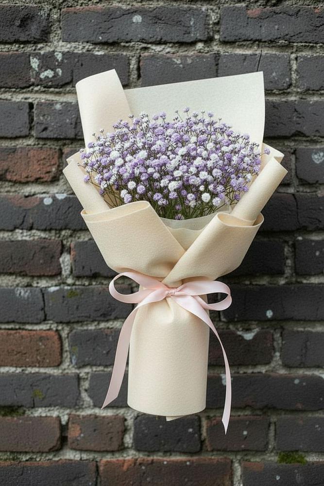 Букет цветов из: Гипсофила в Бекешевской