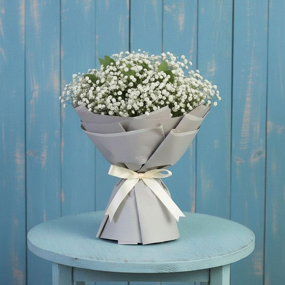 Букет цветов из: Гипсофила в Бекешевской