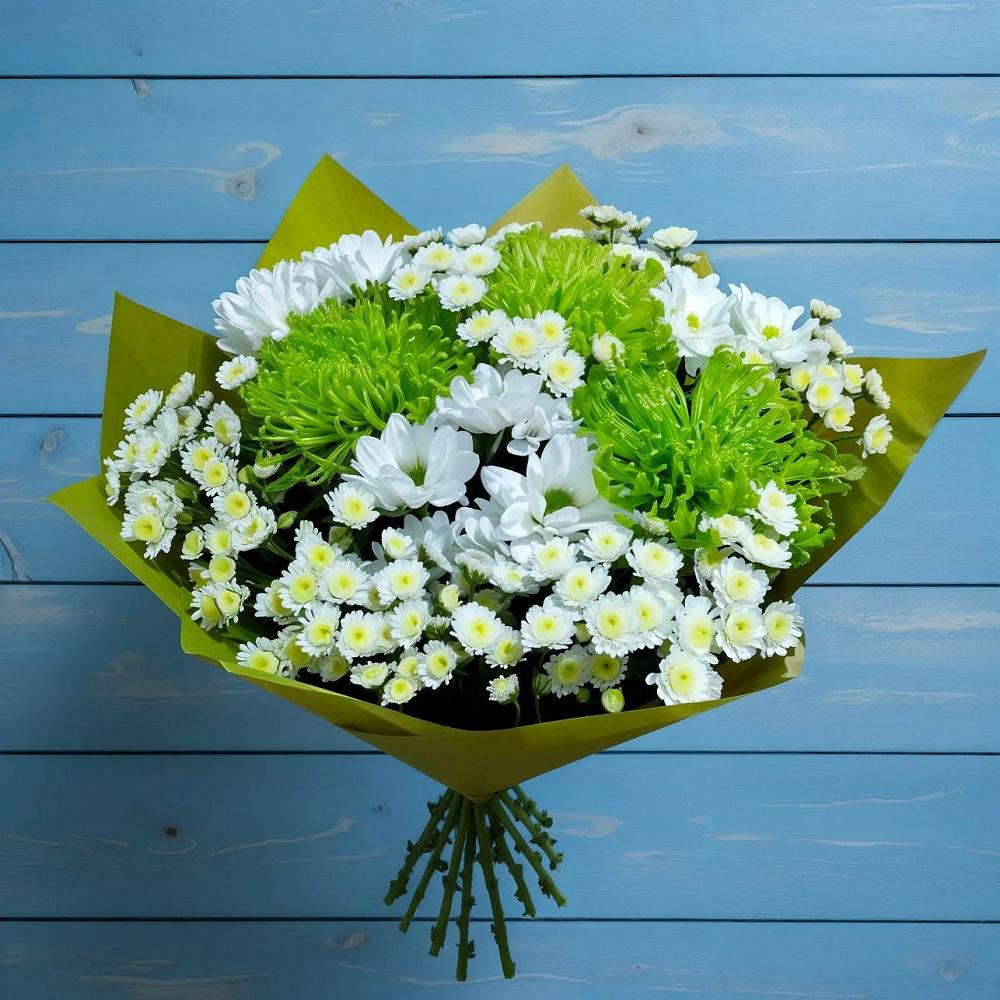 Букет цветов из: Хризантемы в Бекешевской
