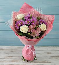 Букет цветов из:  Герберы в Бекешевской