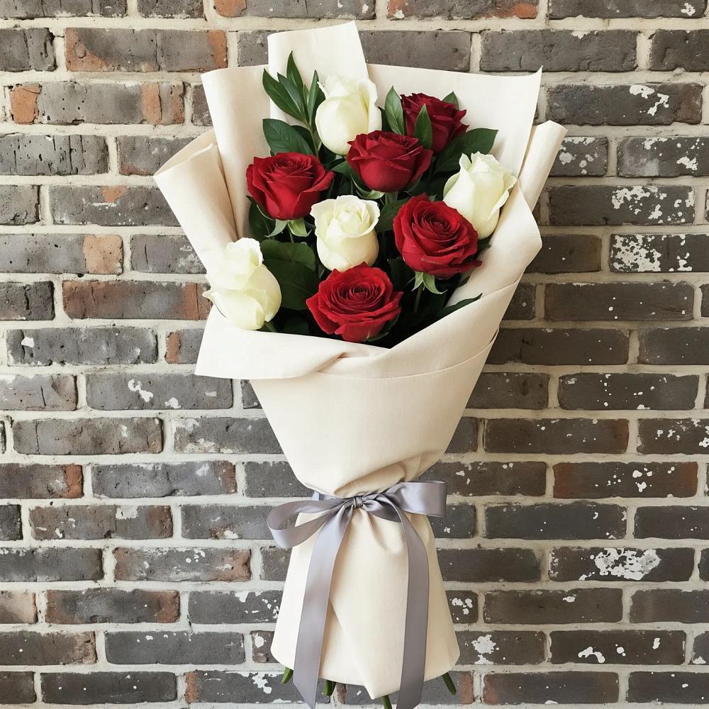 Букет цветов из: Розы в Бекешевской