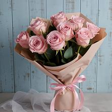 Букет цветов из:  Розы в Бекешевской