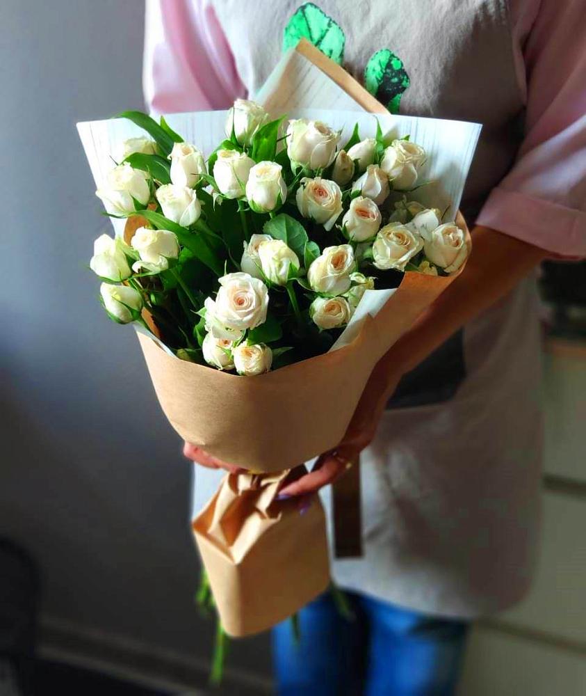 Букет цветов из: Розы в Бекешевской