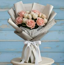 Букет цветов из:  Розы #REPLACE_PRED# Бекешевской