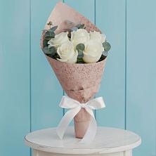 Букет цветов из:  Розы в Бекешевской