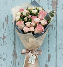 Букет цветов из:  Розы в Бекешевской