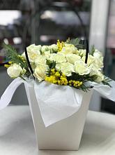 Цветочная композиция из Розы  в Бекешевской