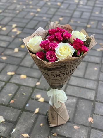 Букет цветов из: Розы в Бекешевской