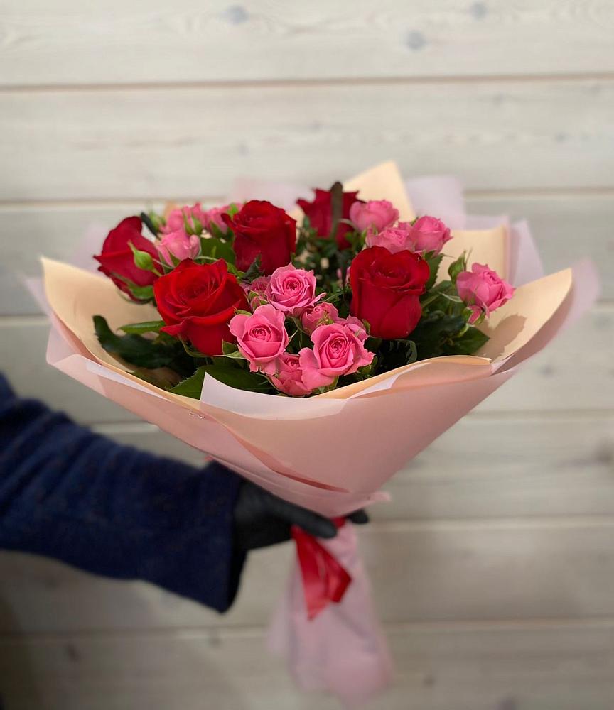 Букет цветов из: Розы в Бекешевской